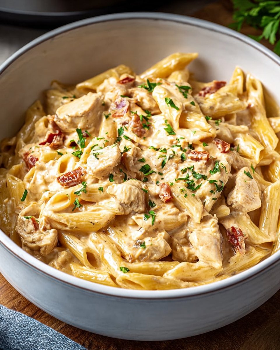 Crock Pot Creamy Cajun Chicken Pasta: Easy & Flavorful Dinner