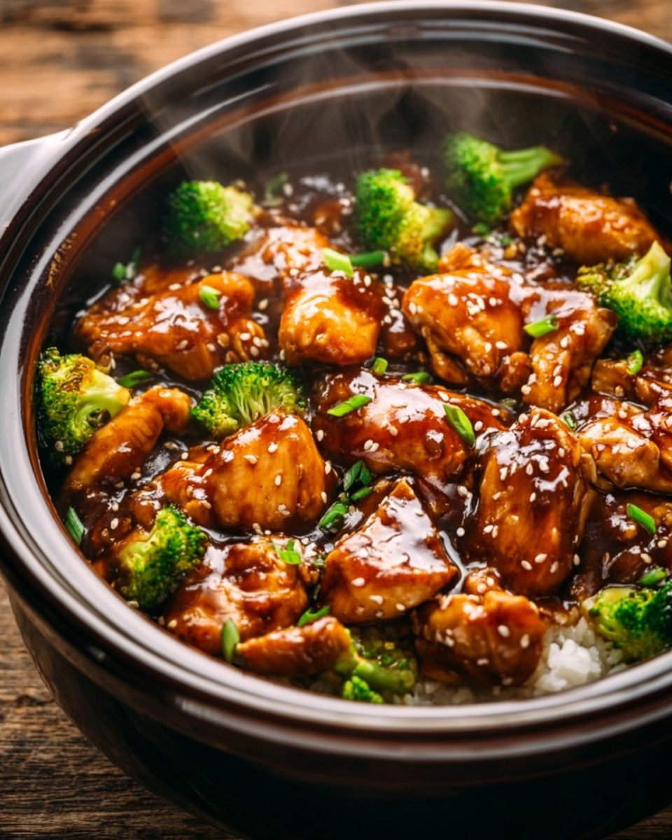 Dump and Go Crockpot Teriyaki Chicken