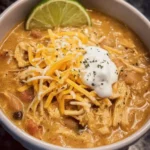The Best Crockpot Garlic Parmesan Chicken Pasta Recipe