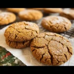 Gingerbread Cookie Bars