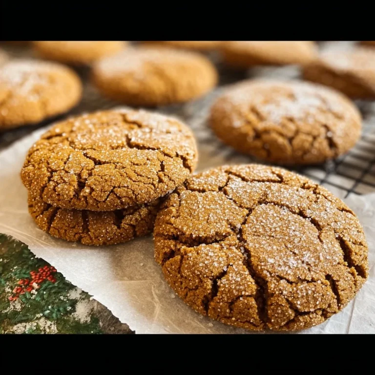 Starbucks copycat ginger molasses cookies on a baking tray