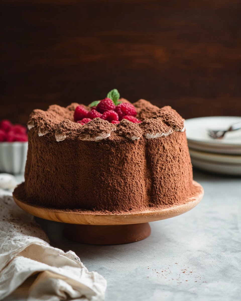 Chocolate Angel Food Cake