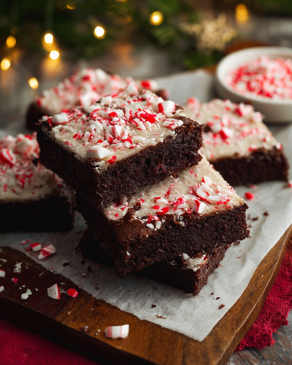 Peppermint Brownies