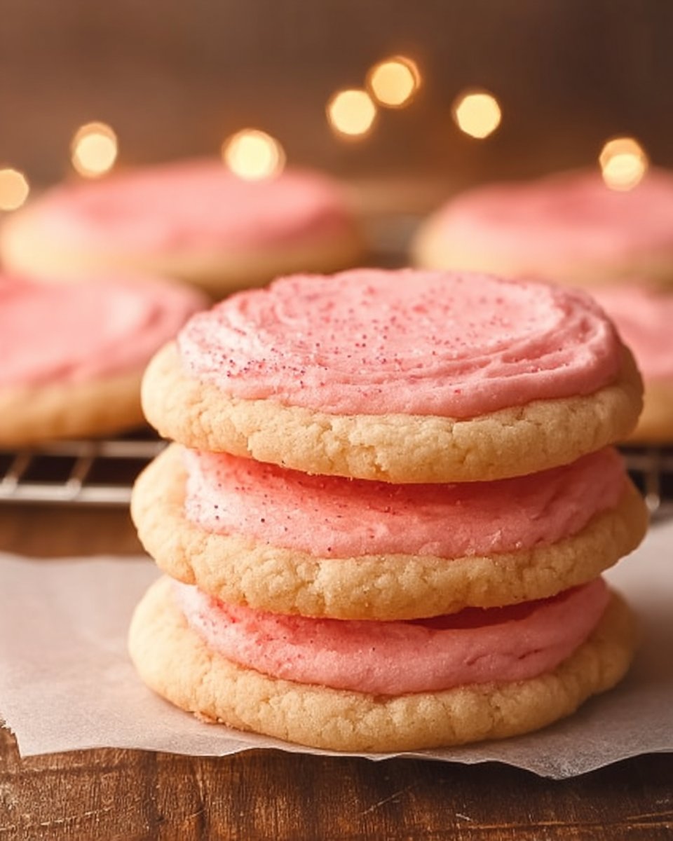 Crumbl Pink Sugar Cookies