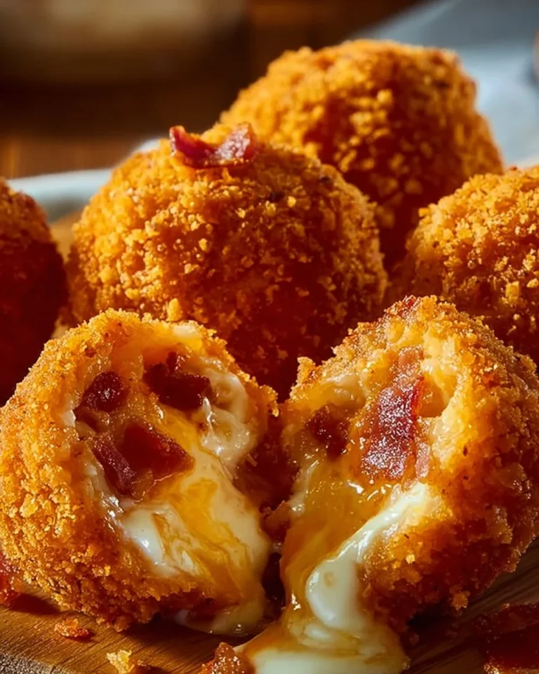 Buffalo Chicken Bombs with bacon and mozzarella, perfect for game day snacks.