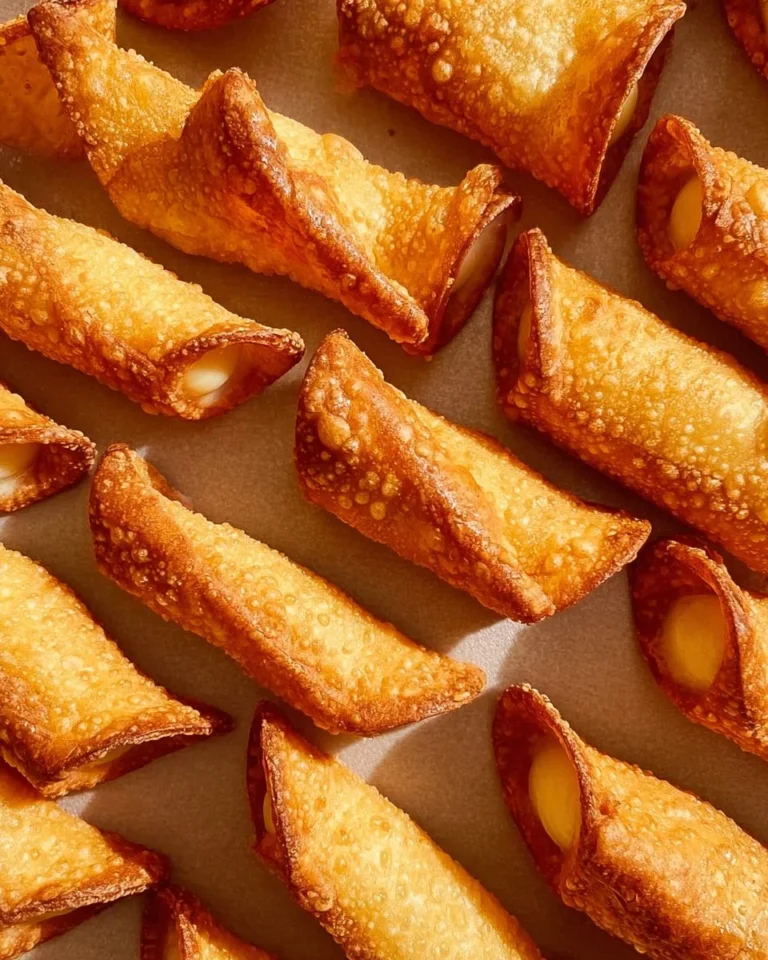 Homemade cannoli shells ready for filling with sweet ricotta cream