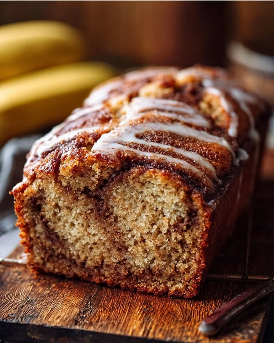 Cinnamon Swirl Banana Bread