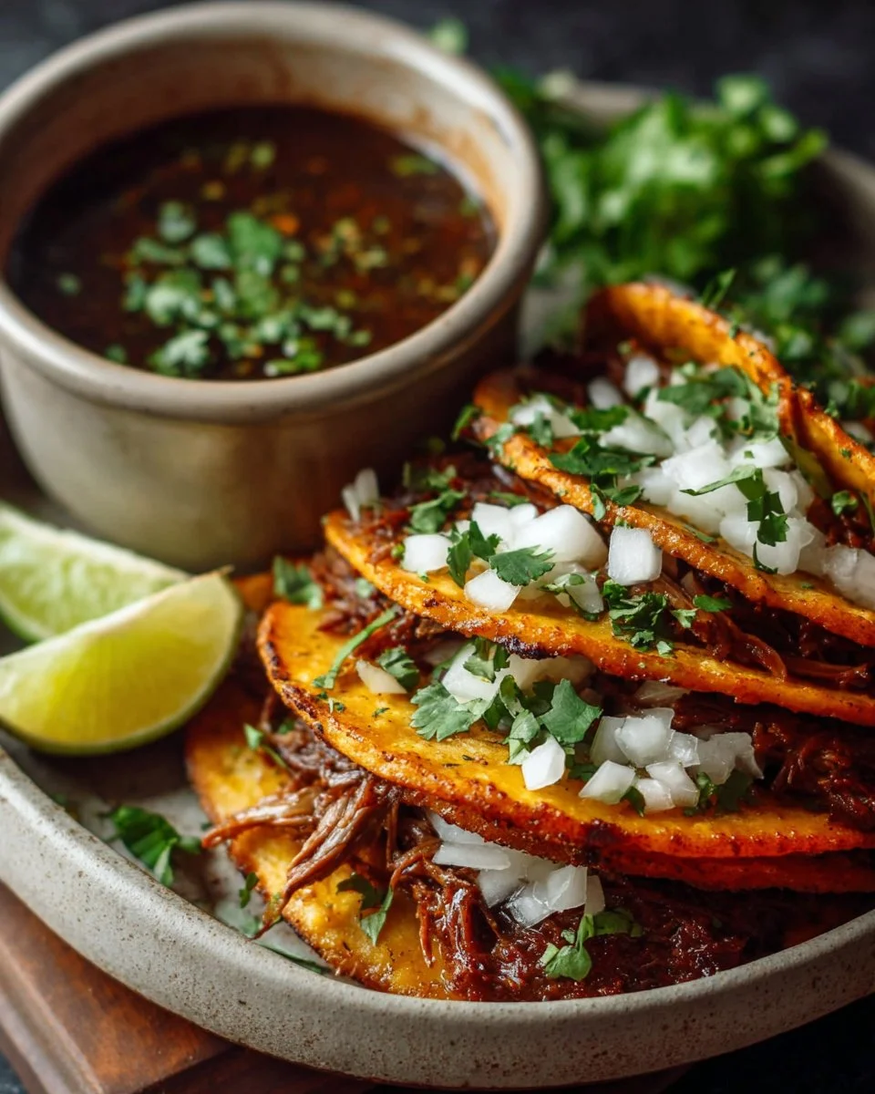 Crock Pot Birria Tacos Recipe