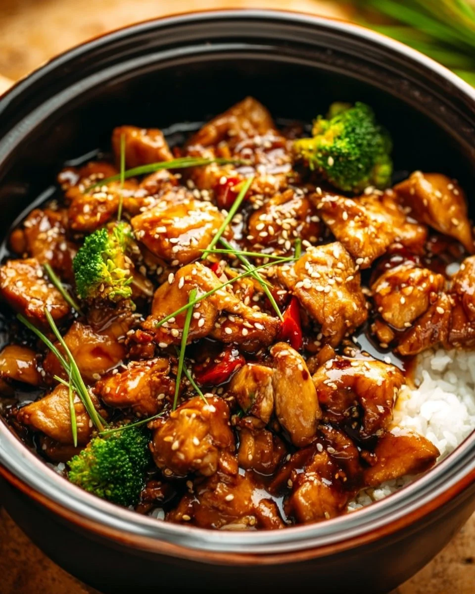 Dump and Go Crockpot Teriyaki Chicken