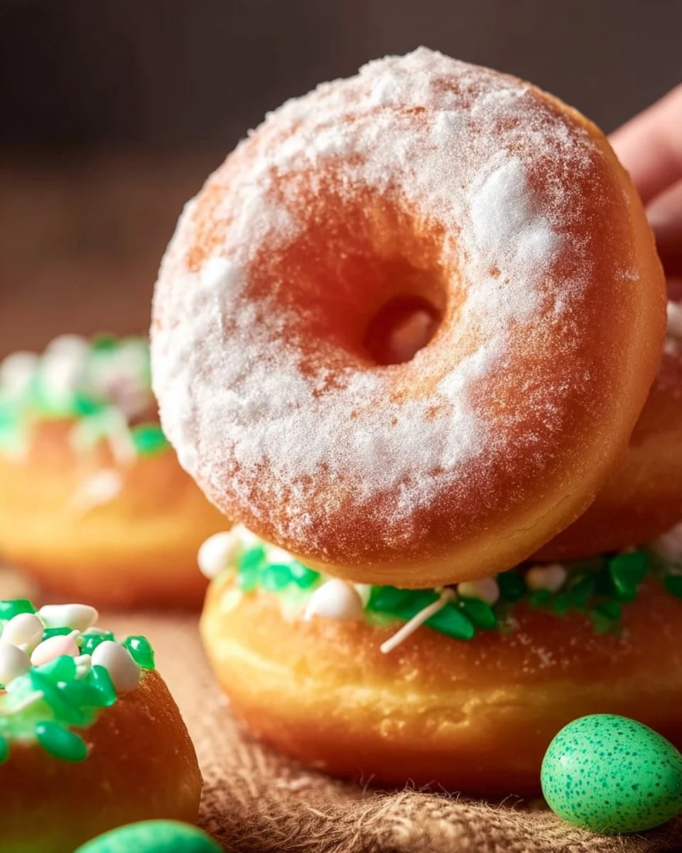Easter Donuts in the Air Fryer