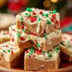 Layered Mint Chocolate Fudge