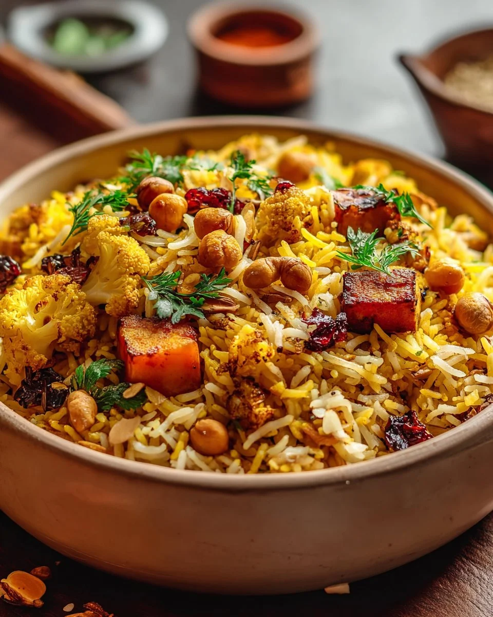 Easy Vegan Biryani