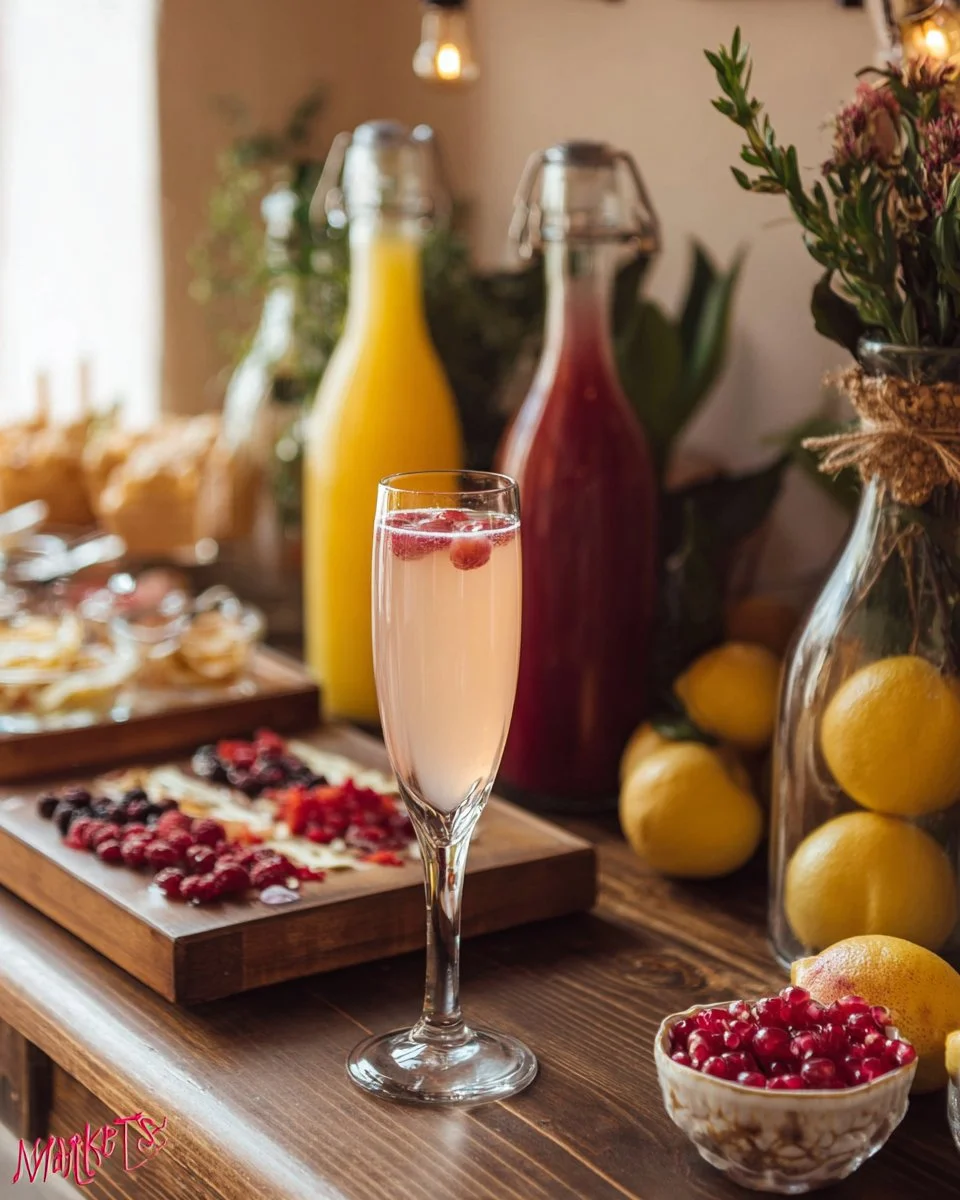 Galentine's Day Mimosa Bar