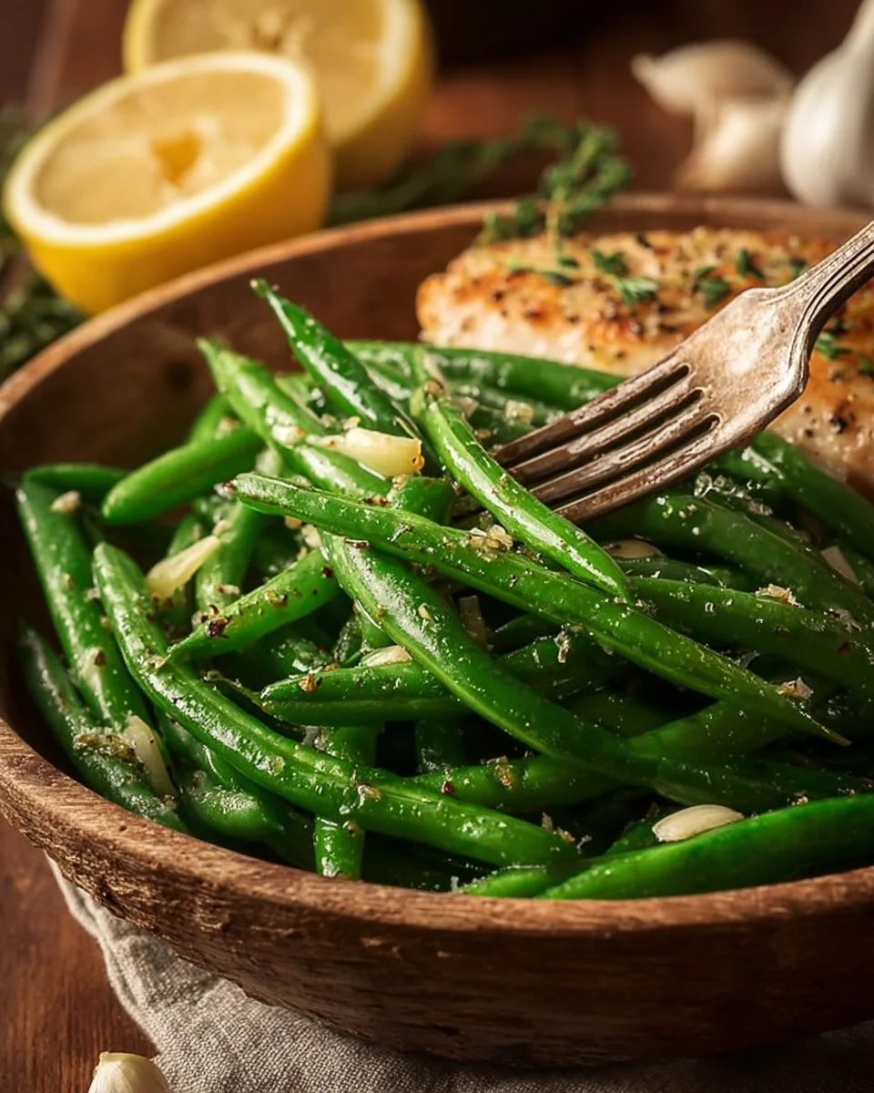 Garlic Green Beans