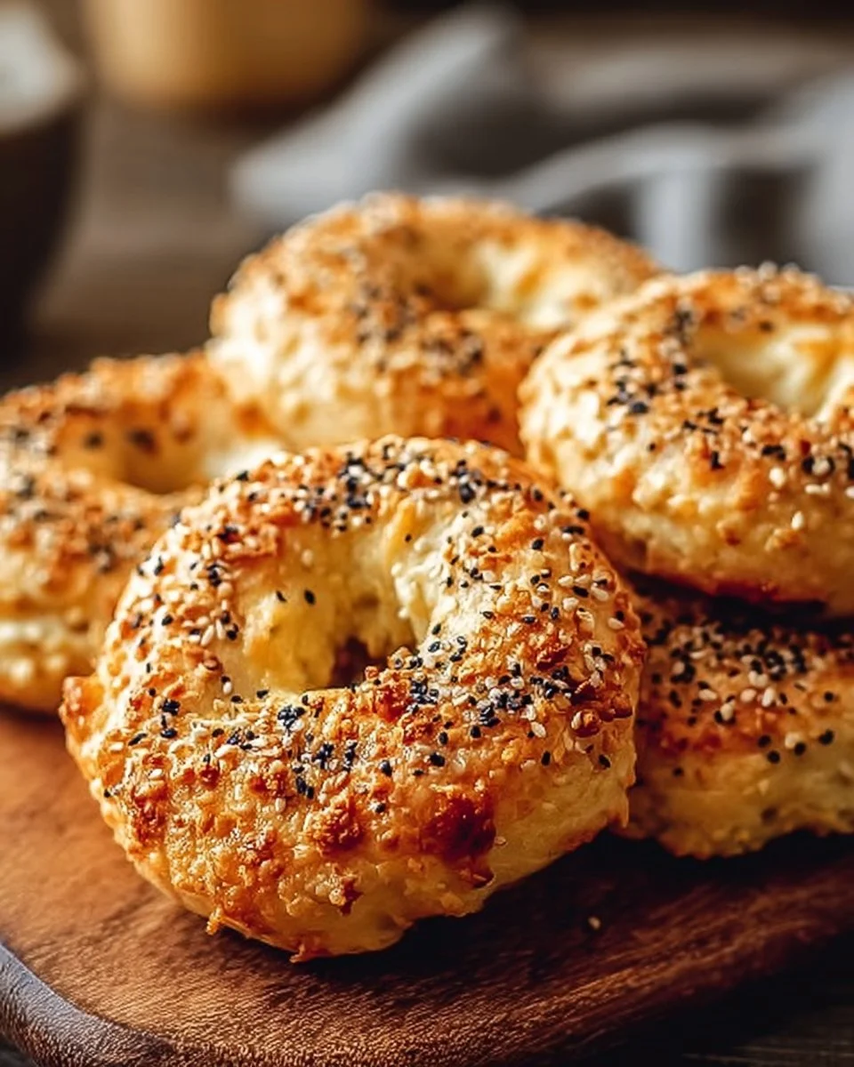 Greek Yogurt Bagels