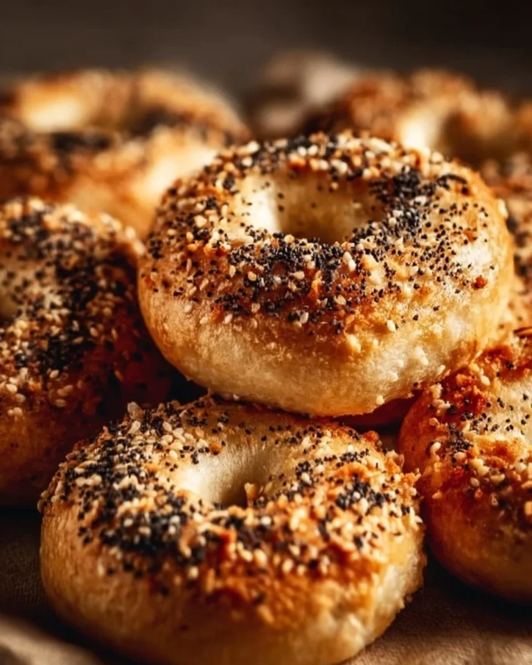 High-protein Greek Yogurt Bagels fresh out of the oven