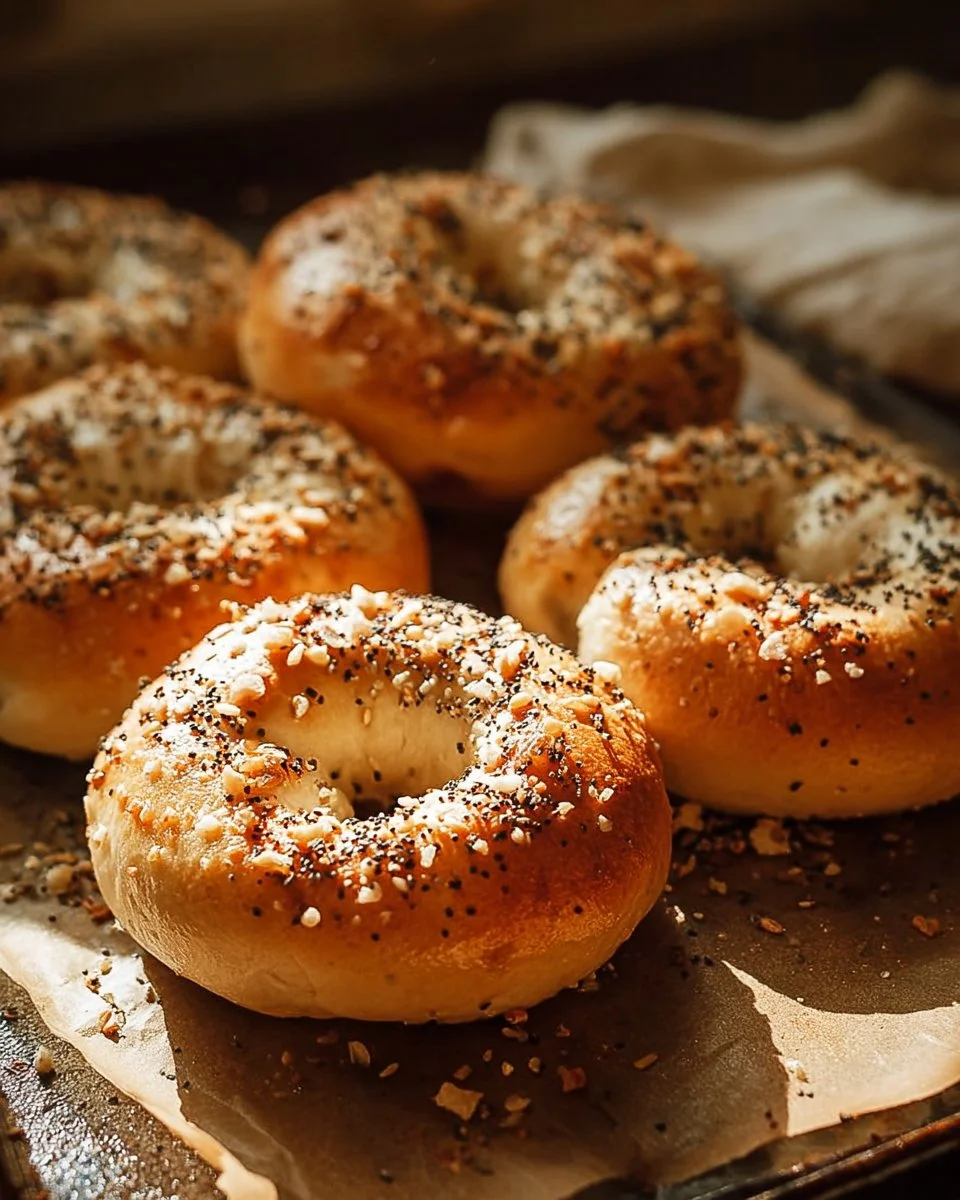 High Protein Greek Yogurt Bagels