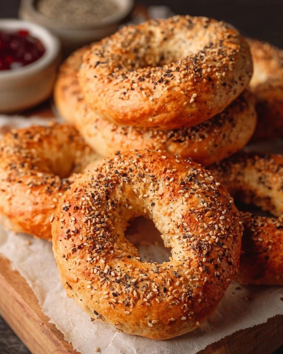 Homemade Protein Bagels