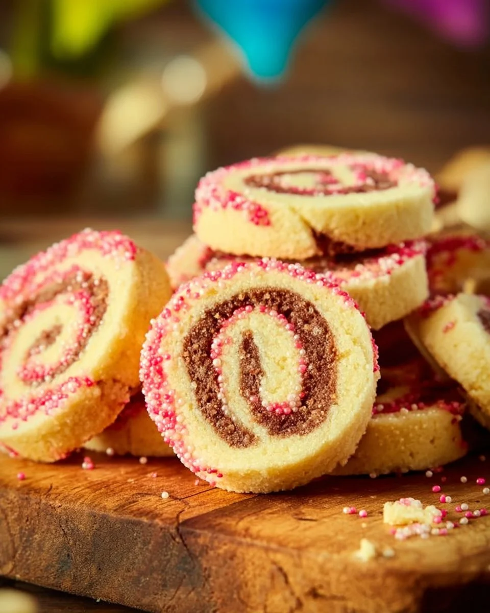 Old Fashioned Pinwheel Cookies for Spring