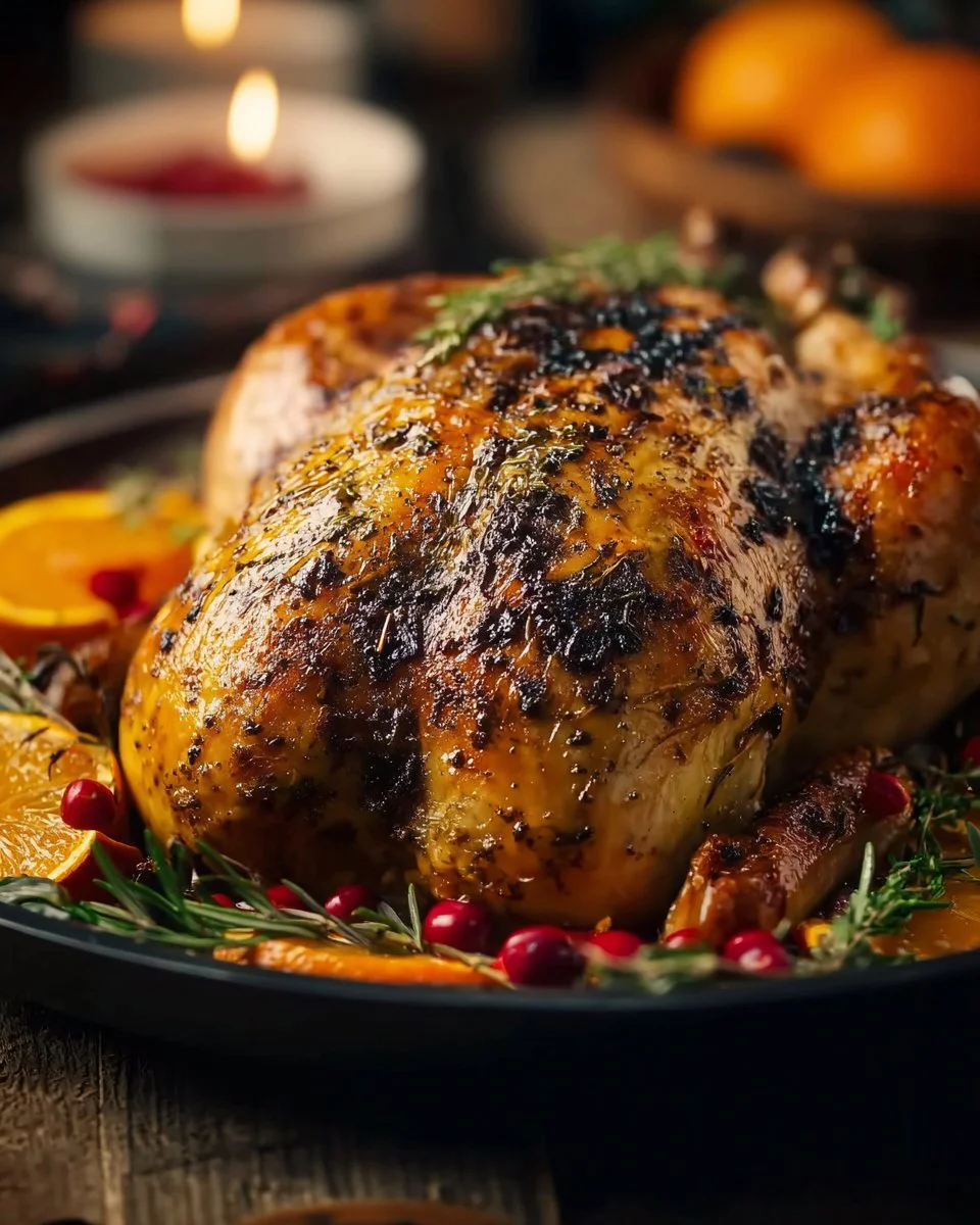 Orange Herb Roasted Chicken