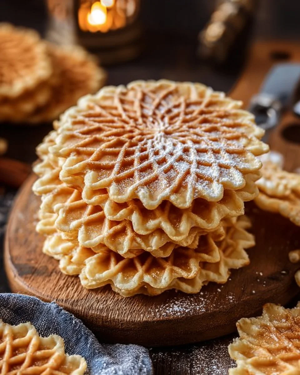 Pizzelle Recipe (Classic Italian Waffle Cookies)