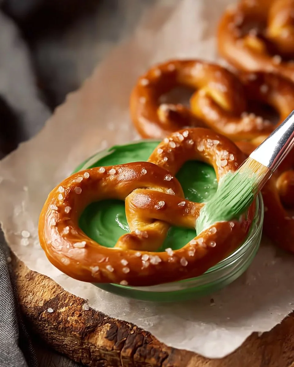 Shamrock Pretzels