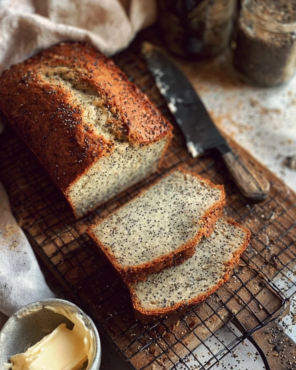 Almond Poppy Seed Bread