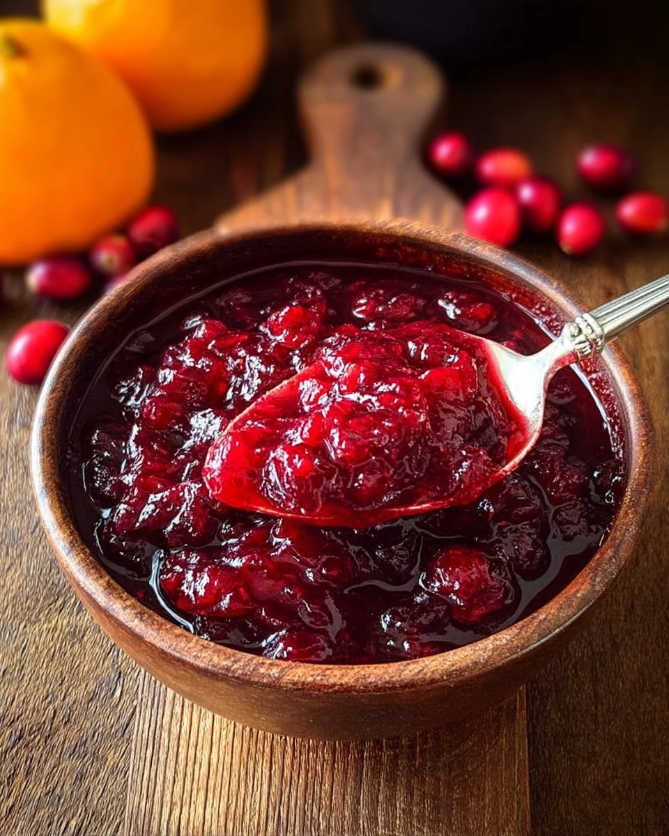 Easy Homemade Cranberry Sauce