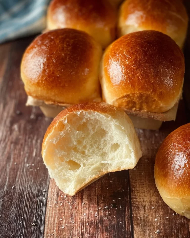 Homemade soft and crusty bread bowls filled with soup