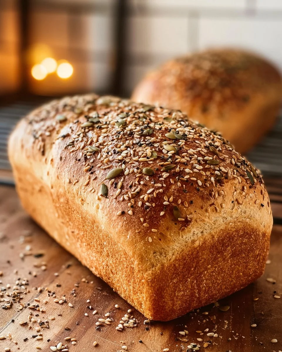 Multi-Seed Honey Wheat Bread
