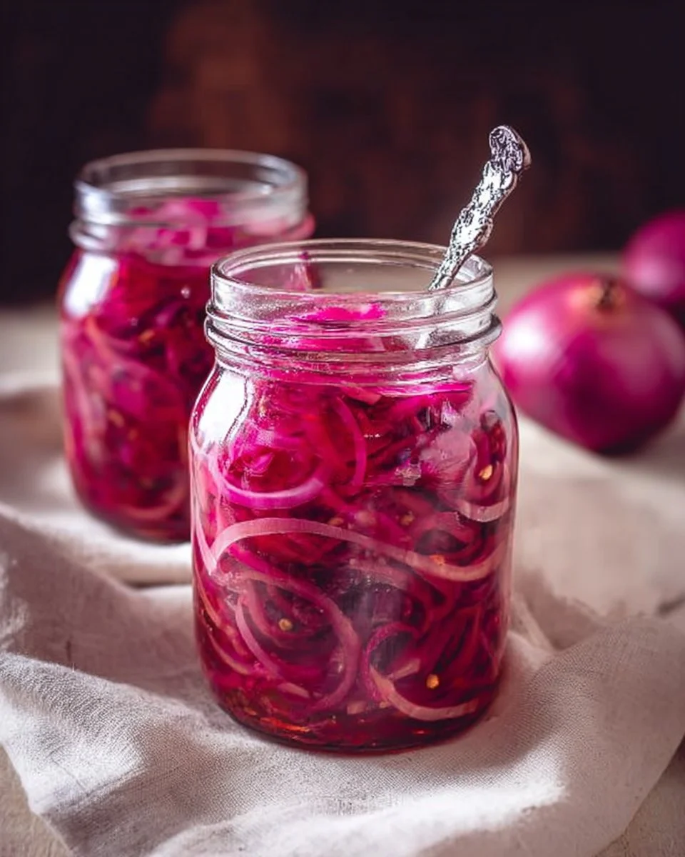 Quick & Easy Pickled Red Onions