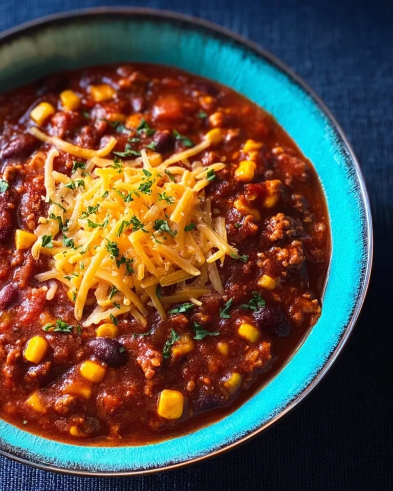 Bowl of Sweet Corn & Black Bean Chili garnished with cilantro