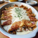 Roasted Red Onion, Broccoli, and Blue Cheese Tart