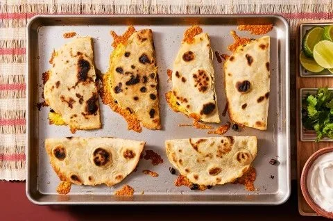 Oven Quesadillas for a Crowd
