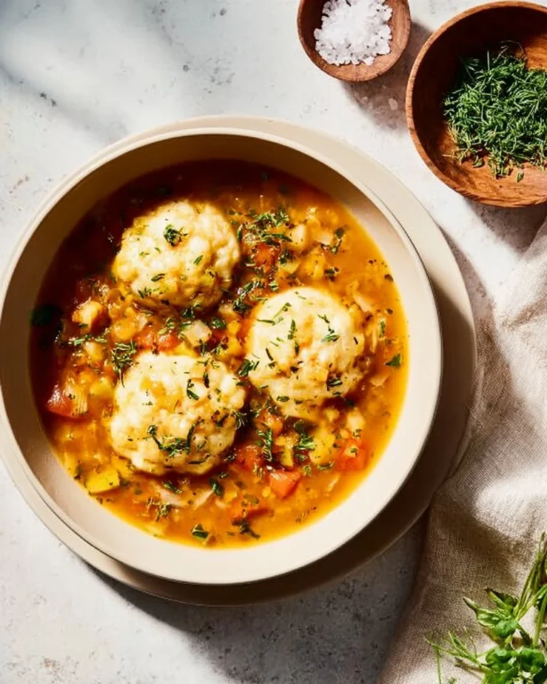 Plate of savory dumplings filled with herbs and spices